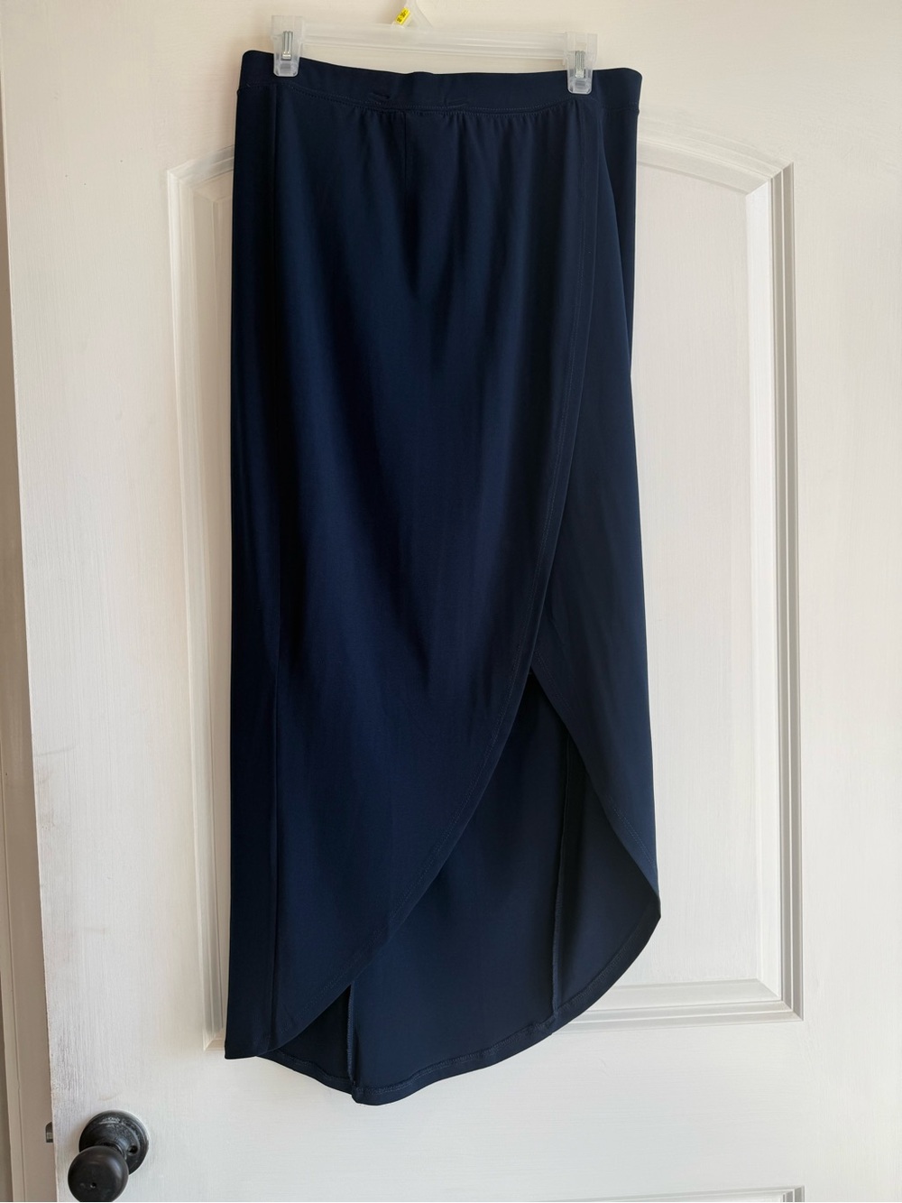 G.I.L.I. Navy Tulip Maxi Skirt